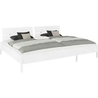 rauch Bett Familienbett XXL Familiengröße Ehebett Doppelbett Co-Sleeping MARE (flexible Umbaumöglichkeit in Einzelbetten), 240x200 cm und 270x200 cm - mit oder ohne Kopfteil MADE IN GERMANY