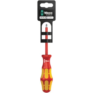 Wera 165 i PZ/S SB VDE-isolierter Schraubendreher für PlusMinus-Schrauben (Pozidriv/Schlitz) - 05100021001