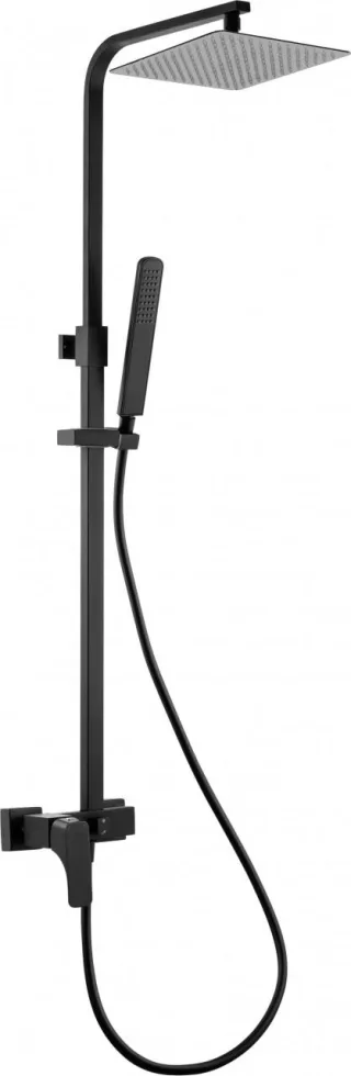 Neuesbad 300 black Duschsystem, schwarz matt NB1DENACN1QM1