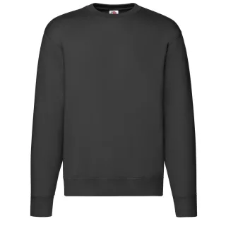 Fruit of the Loom - "Premium" Sweatshirt Eingesetzt für Herren (Schwarz)
