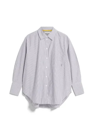 Armedangels - EASSAAL STRIPED lavender light-white - Gr. - L