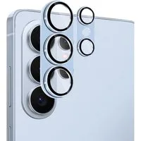 Wigento Kameraschutzglas Linsenglas für Samsung Galaxy S26 Ultra Aluminium Ring 9H Dünn Blau für Samsung Galaxy S26 Ultra 5G, Aluminium Rahmen, Anti Reflex
