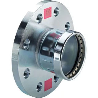 Viega Prestabo Flansch 598204 64 mm x DN 65, Stahl unlegiert, verzinkt, SC-Contur