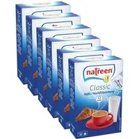 NATREEN Süßungsmittel Süßstoff Classic Feine Süße Refill Tafelsüße 6x1500 Stück Nachfüllpack, (Packung, 6er Pack)