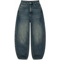 Elara High-waist-Jeans — Damen Balloon Jeans mit High Waist im modernen Barrel Leg Look
