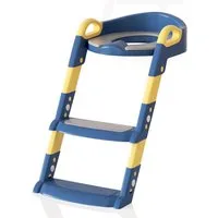 Clanmacy Toilettentrainer Töpfchen Baby WC Sitz Töpfchentrainer Kindertoilette mit Treppe