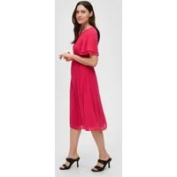 s.Oliver Midikleid Kleid Chiffonkleid mit Raffung