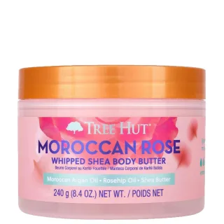Tree Hut Marokkanische Rose Geschlagene Körperbutter - Luxuriöse Feuchtigkeit 240g