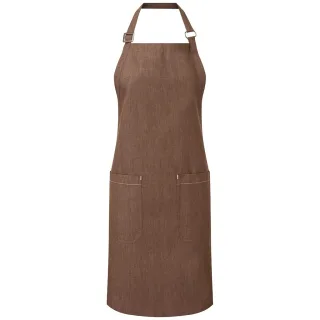 Premier Vollschürze aus Bio-Baumwolle (Brown Denim)
