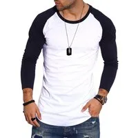 Style-Division Longsleeve SDGLENDALE Basic Shirt im Raglan-Stil