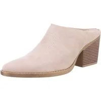 Ital-Design Damen Cowboyboots Western Westernstiefelette (88671706) Blockabsatz Stiefeletten in Beige