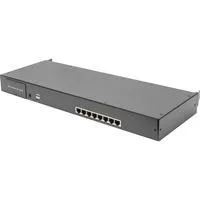Modularer CAT 5 KVM-Switch 8-Port schwarz, 8-Port