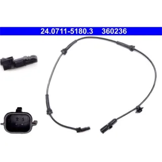 ATE Raddrehzahlsensor vorne Renault Megane 2 Scenic 2 24.0711-5180.3