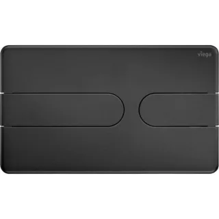 Viega Visign for Style Betätigungsplatte 801731 220x130x6mm, für Unterputz-Spülkasten, Kunststoff schwarz matt