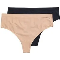 Ulla Popken Slip Strings 2er-Pack nahtlos