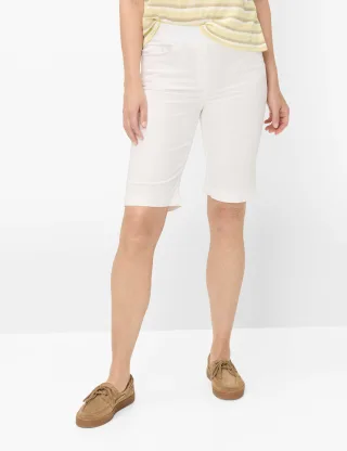 Raphaela by Brax Damen Bermuda Style PAMINA BERMUDA WHITE, weiß, Gr. 46