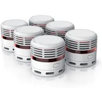 Brandson Rauchmelder (10 Jahre Batterie, Lautstärke 85 db, LED, Prüftaste, TÜV Zertifiziert)