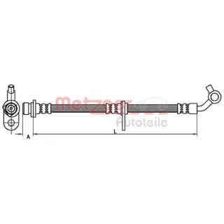 Metzger Bremsschlauch hinten Honda CR-V RD