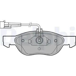 Delphi Bremsbel?ge vorne Alfa Romeo 145 146 Spider Fiat Marea