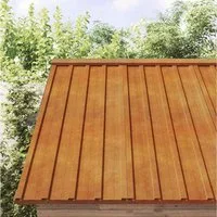 vidaXL Wellblech, Dachplatten 12 Stk. Rostig 60x44 cm Cortenstahl