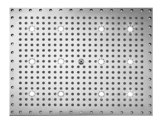 Bossini Dream Rectangular Kopfbrause 500 x 400 mm, mit 12 weissen LED`s H37371000030016