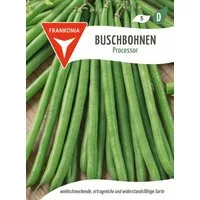 FRANKONIA Gemüsesamen Buschbohne, Processor - Bohnen-Samen Saatgut Samen, Phaseolus vulgaris