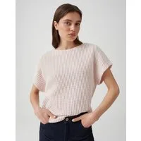 OPUS Sweatshirt mit 3D-Struktur Formstabiler Look mit cleaner Linienführung
