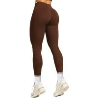 Smilodox Leggings Amaze Pro mit Scrunch-Effekt, High Waist V-Shape Sport & Yogahose Seamless Push Up Booty Fitnesshose Blickdicht Yoga Gym Figurformend