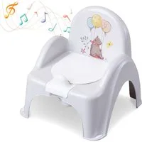 Babykajo Töpfchen mit Musik, (2-tlg), Kinder Töpfchen mit Anti-Rutsch Beschichtung und herausnehmbarem Topf