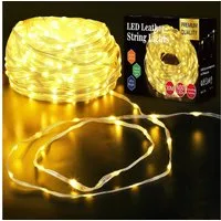 Quntis Lichterkette lichterkette outdoor/ indoor mit Stecker, 9 Modi Osterndeko, 20/30M für Garten,Balkon,Hof,Hochzeit,party Lauflichteffekte