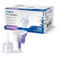 FORA Lanzetten Insulin pen nadeln 8 mm