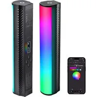 Neewer Videoleuchte TL21C Handlichtstab, Magnetischer RGB Lichtstab, mit APP Steuerung, 2550mAh Akku, 2500K~8500K dimmbar CRI 95+, für Fotografie Vlog TikTok