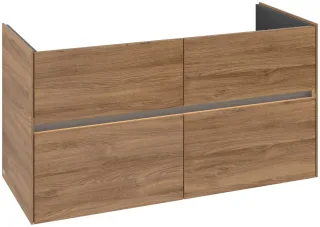 Villeroy & Boch Waschtischunterschrank Collaro C146B0 472x609,5x1161mm mit Beleuchtung Kansas Oak C146B0RH