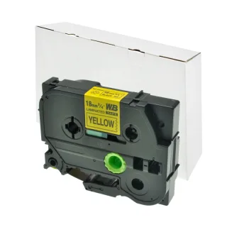 [NB]* Schriftband kompatibel für Brother TZE641 18mm bk/yellow