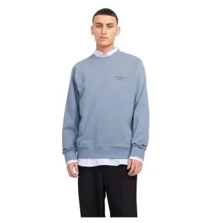 Jack And Jones - Sweatshirt für Herren, Rundhalsausschnitt (Feuerstein Grau)