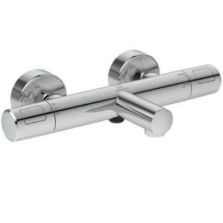 Ideal Standard Badethermostat Aufputz Ceratherm T25 Ausladung 163mm Chrom, A8475AA A8475AA