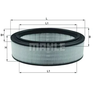 Mahle Luftfilter Dacia Renault LX2844