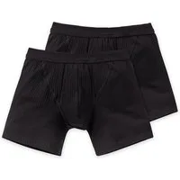 Schiesser Retro Pants Authentic (2er-Pack) mit stilvollem Nadelzug