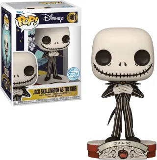 Funko POP! Disney 1401 - Nightmare Before Christmas: Jack Skellington as The King