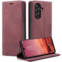 SmartUP Smartphone-Hülle für Samsung Galaxy A37 5G Klapphülle Fliphülle Tasche Full Case Cover 6,7 Zoll, Integrierte Standfunktion, zwei Kartenfächer