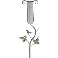 Eurotrade Regenmesser „Toskana“ – Stilvoller Blickfang & Smarter Gartenhelfer Regenmesser