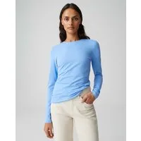 OPUS Langarmshirt SMILLA aus Jersey figurbetont geschnitten, weicher Griff, formstabil