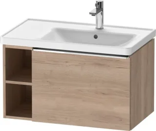 Duravit D-Neo Waschtischunterschrank wandhängend AZ:1, Fä.LI:2, Gr:Chrom DE4257010550000