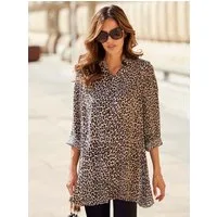 Witt Klassische Bluse Longbluse Langarm