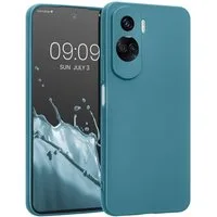 kwmobile Handyhülle Handyhülle für HONOR 90 Lite 5G Hülle, weiche Silikon Case metallisch schimmernd - Schutzhülle Cover