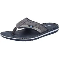 Rieker Zehentrenner Sommerschuh, Strandschuh mit weicher Leder-Innensohle