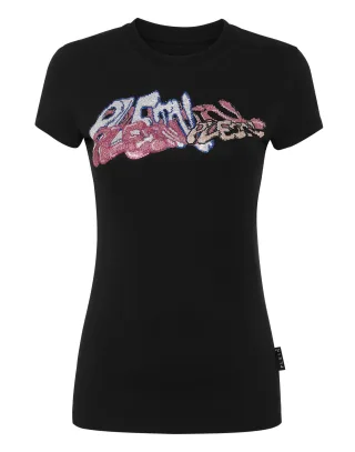 T-Shirt Slim Fit Bombing Graffiti