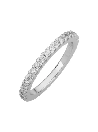 Lyomi Ring 585/- Weißgold 19 synth. Diam. 0,48 ct.
