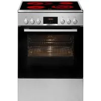 BOSCH Elektro-Standherd 4 HKR39C250, mit 2-fach-Teleskopauszug, ecoClean Direct, Perfekte Back- und Bratergebnisse dank Glaskeramik und 3D Heißluft