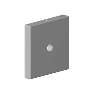 Dornbracht Rosette für Griff Ersatzteile 092778045 60 x 60 x 9 mm Chrom 092778045-00